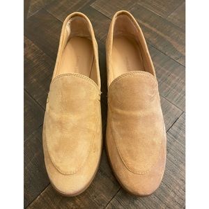 Banana Republic Tan Suede Loafers